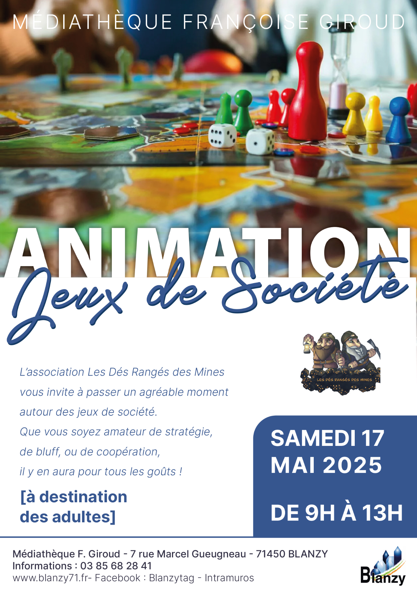 animation jeux société médiathèque