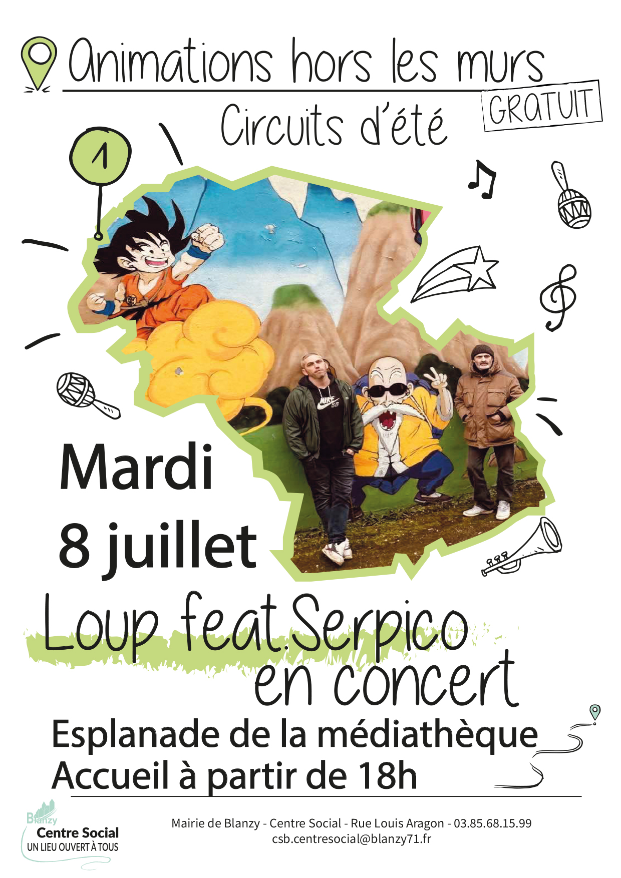 loup feat.serpico blanzy médiathèque