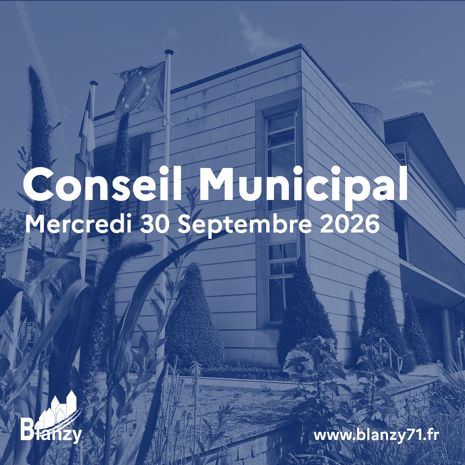 conseil municipal blanzy 30 septembre 2026 à 18h30