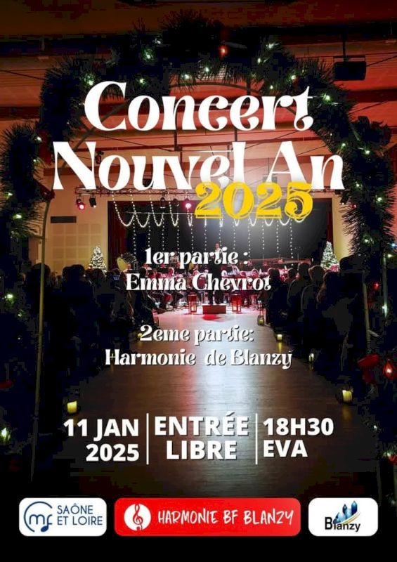 Concert nouvel an Blanzy 2025