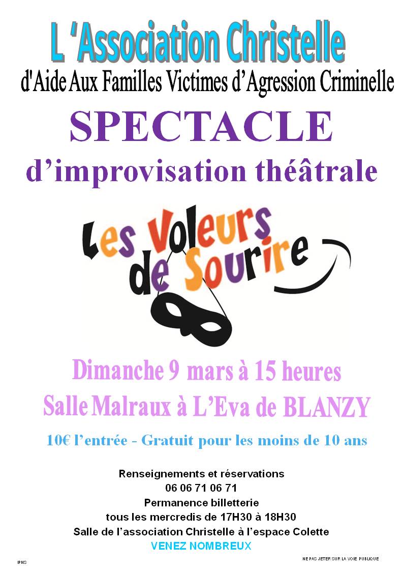 theatre improvisation voleurs de sourire