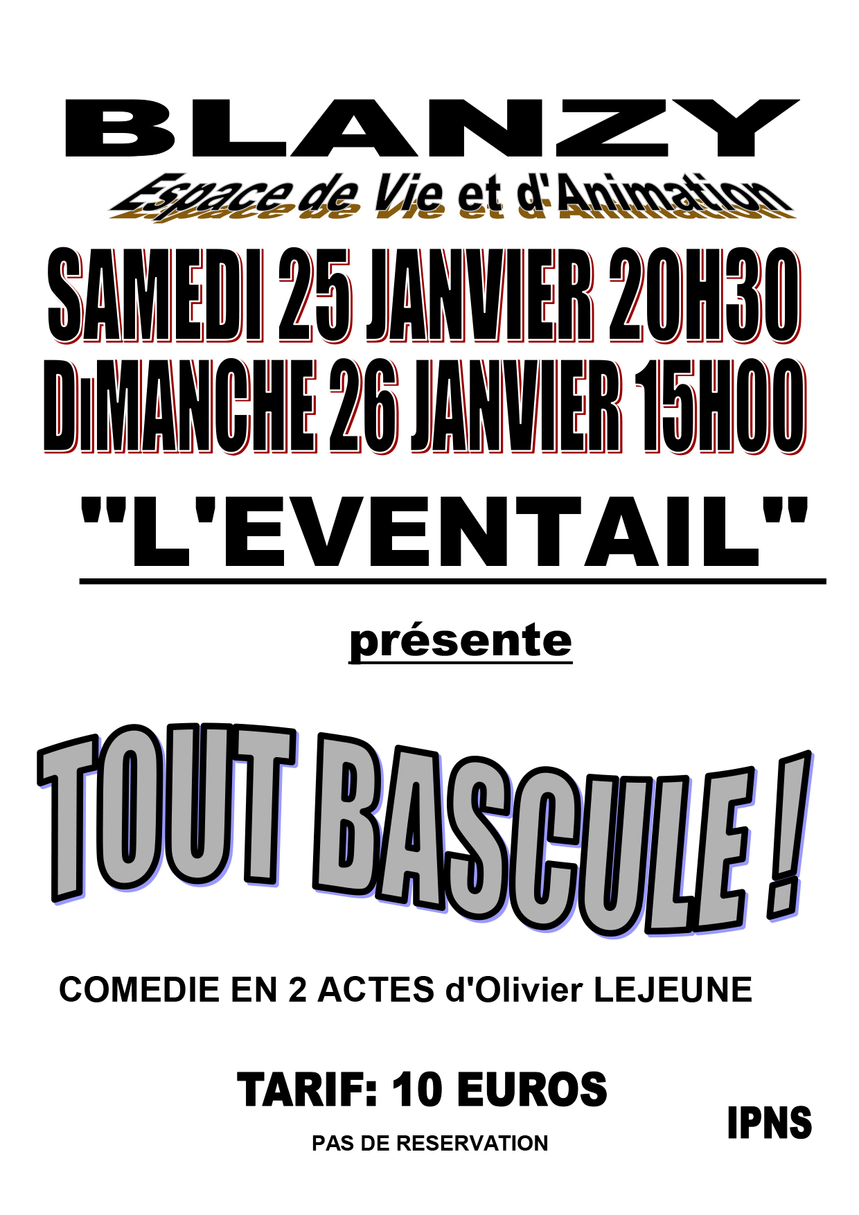 spectacle Blanzy théâtre éventail 2025