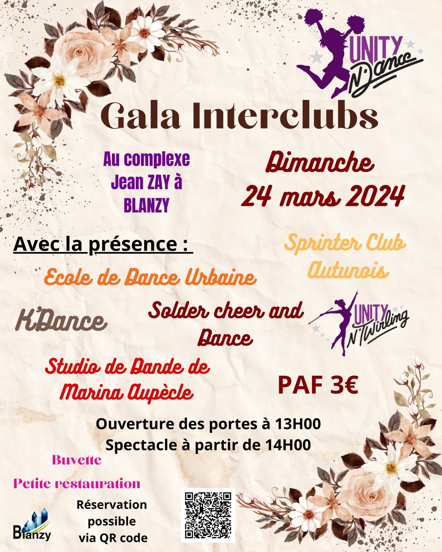 Gala interclub Unity N'Dance Blanzy mars 2024
