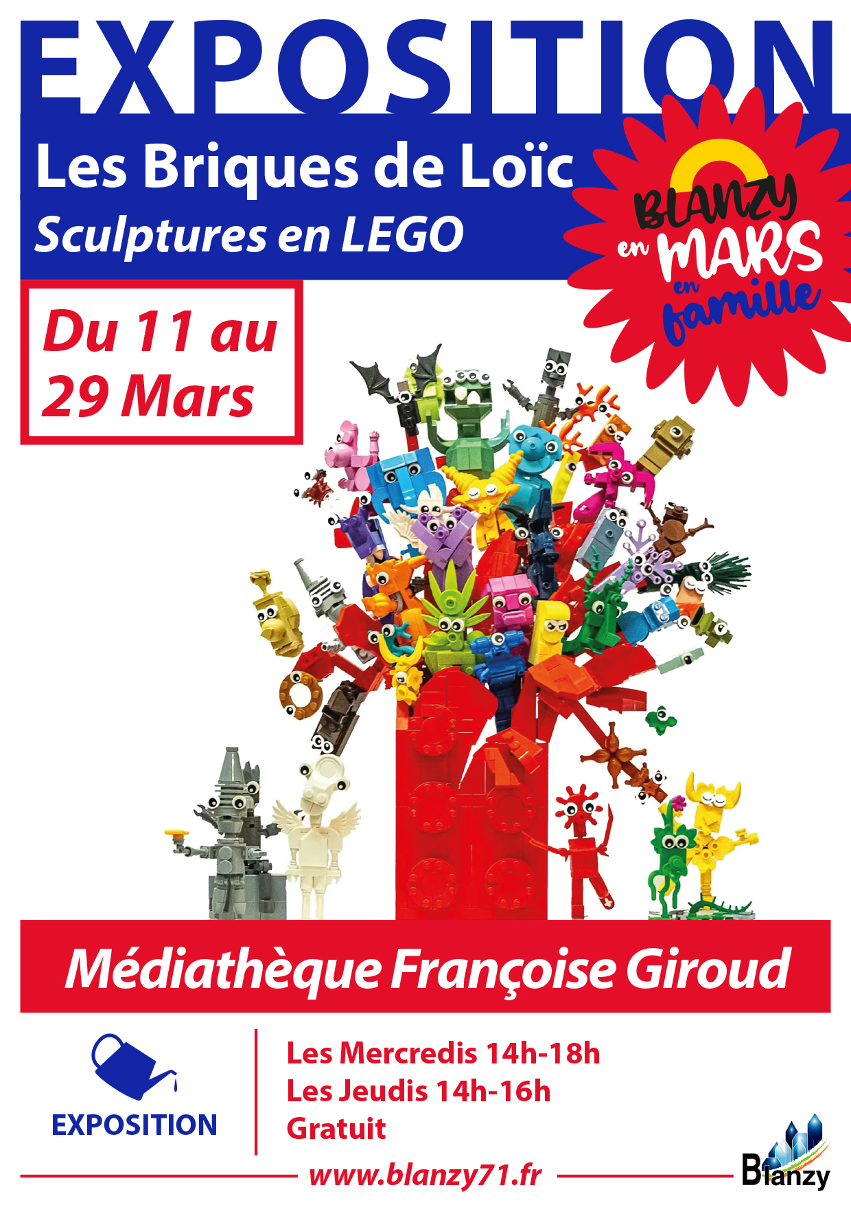 exposition briques de loic lego