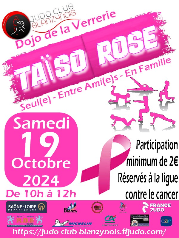Taiso rose octobre Blanzy 2024