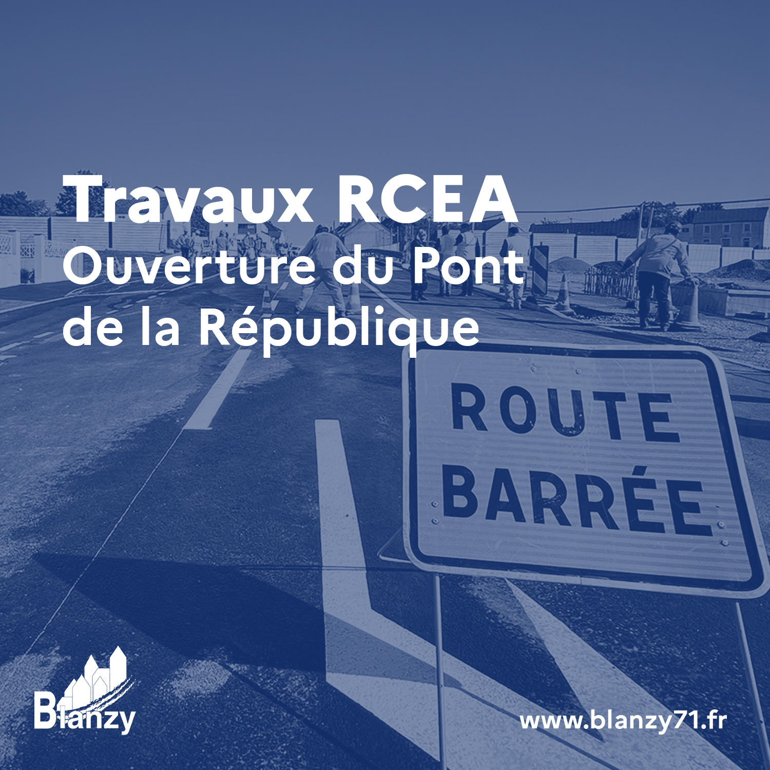 travaux rcea ouverture pont de la république