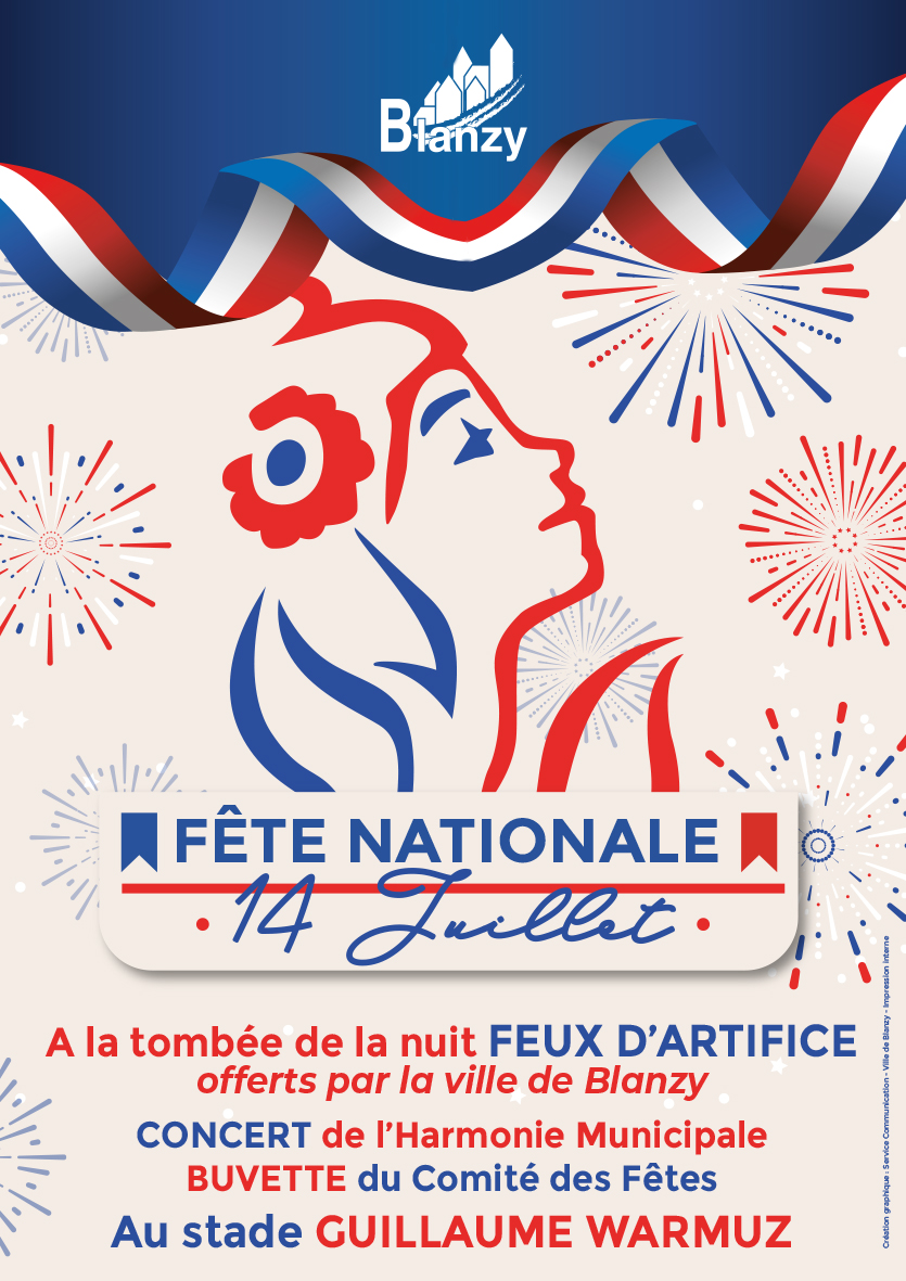 feux d'artifice 14 juillet blanzy