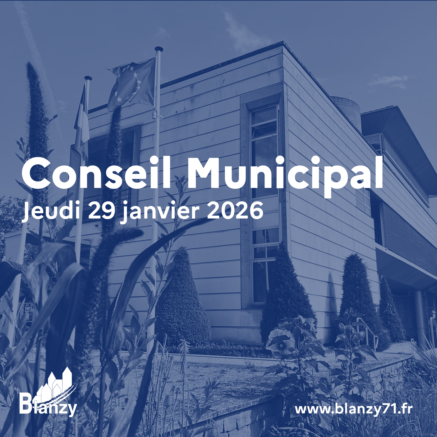 conseil municipal blanzy jeudi 29 janvier 2026