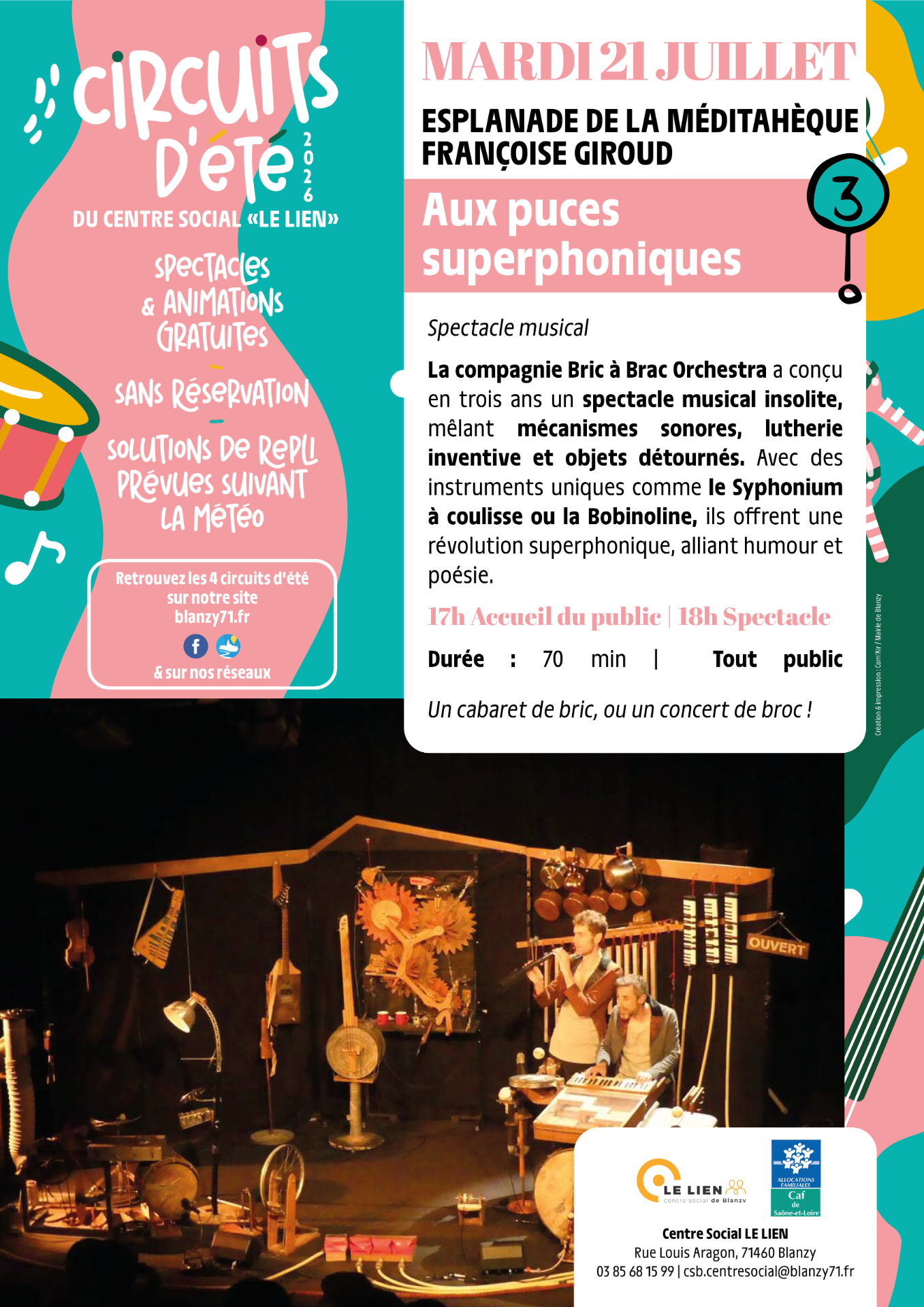 circuits d'été blanzy aux puces superphoniques mardi 21 juillet 