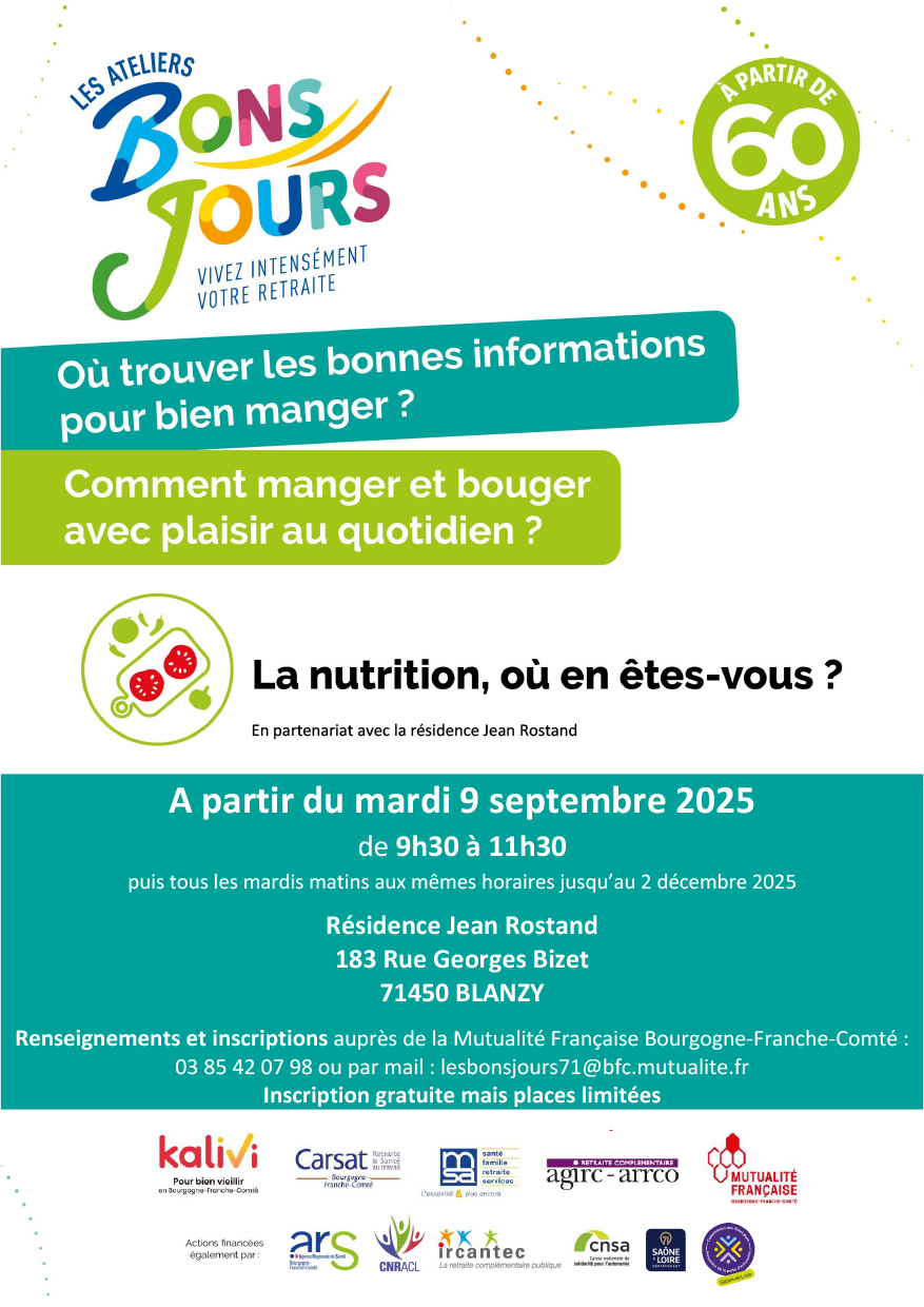 atelier nutrition a partir de 60 ans